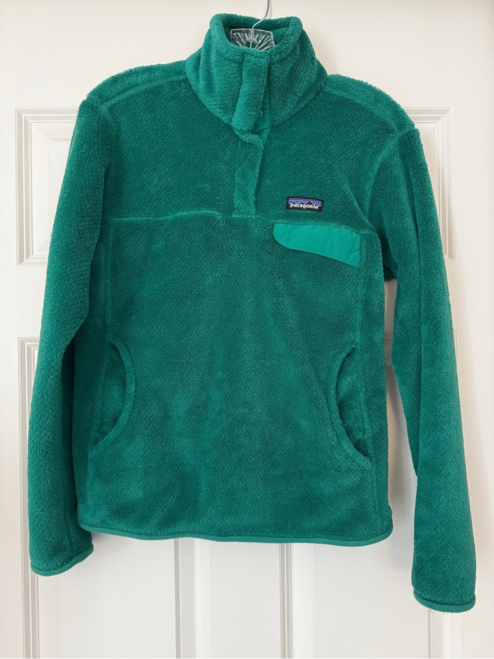 Patagonia Green Snap-T Fleece Pullover Jacket